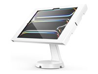 Compulocks iPad Pro M4 13" (2024), Apex Enclosure Mast Stand - Monteringssats (ställ, hölje) - för surfplatta - låsbar - metallram - vit - skärmstorlek: 13" - bänk - för Apple 13-inch iPad Pro (M4) 333W13PAPX4W