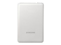 Samsung EB-P310 - Power bank - 3100 mAh - 1 A (Micro-USB typ B) - på kabel: Micro-USB - vit - för Galaxy Core Prime VE, Note 3, S5 Active EB-P310SIWEGWW
