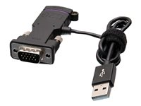 C2G VGA to HDMI Adapter for Universal HDMI Adapter Ring - Videokort - USB, HD-15 (VGA) hane till HDMI hona - svart - stöd för 1080p 29869