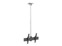 Multibrackets M Ceiling Mount Pro MBC1U - Monteringssats (takmontering) - en sida - för LCD-display - aluminium, stål - vit 7350022738645