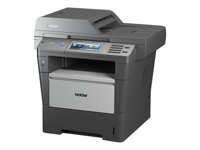 Brother DCP-8250DN - multifunktionsskrivare - svartvit - med 3 års SWAP-service på plats DCP8250DNZW1