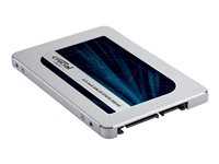 Crucial MX500 - SSD - krypterat - 250 GB - inbyggd - 2.5" - SATA 6Gb/s - 256 bitars AES - TCG Opal Encryption 2.0 CT250MX500SSD1