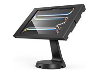 Compulocks iPad Pro M4 11" (2024), Apex Enclosure Mast Stand - Monteringssats (ställ, hölje) - för surfplatta - låsbar - metallram - svart - skärmstorlek: 11" - bänk, fristående - för Apple 11-inch iPad Pro (M4) 333B11PAPX4B