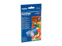 Brother BP - Blank - 100 x 150 mm 20 ark fotopapper - för Brother DCP-J1140, J1200, J1800, MFC-J1010, J1012, J2340, J3540, J3940, J4335, J5340 BP71GP20