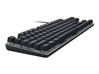 Logitech K835 TKL - Tangentbord - USB - QWERTY - nordiskt (danska/finska/norska/svenska) - tangentbrytare: TTC Red - grafit/skiffergrå 920-010032