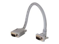 C2G Premium SXGA 90° Up Angled - VGA-kabel - HD-15 (VGA) (hane) till HD-15 (VGA) (hane) - 2 m - 90° anslutning 81042