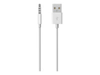 Apple iPod shuffle USB Cable - Kabelsats - 4-poligt minijack hane till USB hane MC003ZM/A