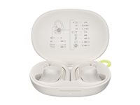 Belkin SoundForm ActiveFit - True wireless-hörlurar med mikrofon - öronknopp - montering över örat - Bluetooth - sand AUC016HQCR