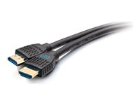 C2G 10ft 8K HDMI Cable with Ethernet - Performance Series Ultra High Speed - Ultra High Speed - HDMI-kabel med Ethernet - HDMI hane till HDMI hane - 3 m - svart - stöd för 10K, 8K60 Hz (7680 x 4320) stöd, 4K120 Hz (4096 x 2160) stöd C2G10455