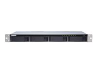 QNAP TS-431XeU - NAS-server - 4 fack - 24 TB - kan monteras i rack - SATA 6Gb/s - HDD 6 TB x 4 - RAID RAID 0, 1, 5, 6, 10, JBOD - RAM 8 GB - Gigabit Ethernet / 10 Gigabit Ethernet - iSCSI support - 1U TS-431XEU-8G+4XST6000VN001