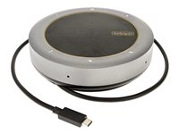 StarTech.com USB-C Conference Speaker Mini Dock, Portable Boardroom Speaker and Multiport Adapter, USB-C to VGA or 4K 60Hz HDMI, 2x USB-A (5Gbps) Hub, Mic/Speaker - Teams/Zoom/Softphone Speakerphone (DKTBRSPMPD) - Mini-dockningsenhet - USB-C / Thunderbolt 3 / Thunderbolt 4 - HDMI, VGA DKTBRSPMPD
