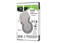 Seagate Guardian BarraCuda ST500LM030 - Hårddisk - 500 GB - inbyggd - 2.5" - SATA 6Gb/s - 5400 rpm - buffert: 128 MB ST500LM030