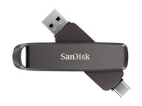 SanDisk Extreme PRO Dual Drive - USB flash-enhet - 1 TB - USB-C 3.2 Gen 2 SDDDE1-1T00-G46