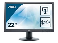 AOC e2260Pda - LED-skärm - 22" E2260PDA
