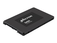 Micron 5400 MAX - SSD - 480 GB - inbyggd - 2.5" - SATA 6Gb/s - 256 bitars AES MTFDDAK480TGB-1BC1ZABYYT