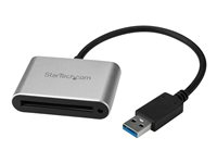 StarTech.com CFast Card Reader - USB 3.0 - USB Powered - UASP - Memory Card Reader - Portable CFast 2.0 Reader / Writer (CFASTRWU3) - Kortläsare (CF II) - USB 3.0 CFASTRWU3