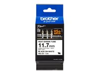Brother HSe-231 - Svart på vitt - Rulle (1,2 cm x 1,5 m) 1 rulle (rullar) rör - för P-Touch PT-D800W, PT-E100VP, PT-E500VP, PT-E550WSP, PT-E550WVP, PT-H101TB, PT-H500 HSE231