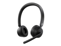 Microsoft Modern Wireless Headset - Headset - på örat - Bluetooth - trådlös - svart - kommersiell - Certifierad för Microsoft-teams 8JU-00003
