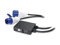 APC In-Line Current Meter AP7155B - Aktuell övervakningsenhet - AC 230 V - Ethernet 10/100, RS-232 - utgångskontakter: 1 - för P/N: SCL500RM1U, SCL500RMI1U, SMTL1000RM2UCNC, SMX2KR2UX145, SMX3KR2UNCX145, SMX750CUS AP7155B
