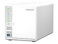 QNAP TS-364 - NAS-server - 3 fack - RAID 5 - RAM 4 GB - 2.5 Gigabit Ethernet - iSCSI support TS-364-4G