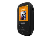 SanDisk Sansa Clip+ - Digital spelare - 4 GB - svart SDMX18-004G-E46K