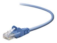 Belkin - Patch-kabel - RJ-45 (hane) till RJ-45 (hane) - 2 m - UTP - CAT 5e - hakfri - blå - för Omniview SMB 1x16, SMB 1x8; OmniView SMB CAT5 KVM Switch A3L791B02M-BLUS