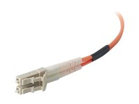 Dell - Nätverkskabel - LC multiläge (hane) till LC multiläge (hane) - 5 m - 5 m - fiberoptisk - för EqualLogic FS7610; Networking X1018; PowerEdge T130, T330, T430, T630; Networking X1026 470-AAYU