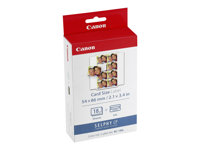 Canon KC-18IL - 17.3 x 22 mm bläckpatron/papperssats - för Canon SELPHY CP1000, CP1200, CP1300, CP1500, CP530, CP790, CP800, CP820, CP900, CP910 7740A001